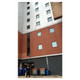 Gardiner Pole Systems Gardiner X3 Xtreme 80ft High Modulus Carbon Pole, used for exterior building maintenance or window cleaning on high-rise structures.